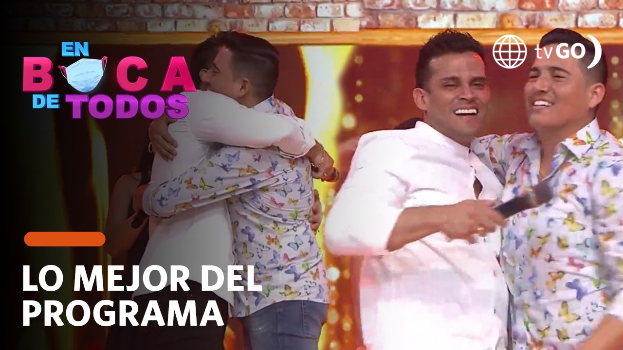 En Boca de Todos: Christian Domínguez y Pedro Loli se reconciliaron tras años de enemistad (HOY)