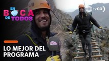 En Boca de Todos: Gino Assereto superó su miedo a las alturas en Cusco (HOY)