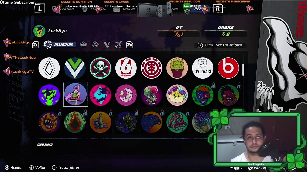 Tony Hawks 1+2 Pro Skater - Nintendo Switch