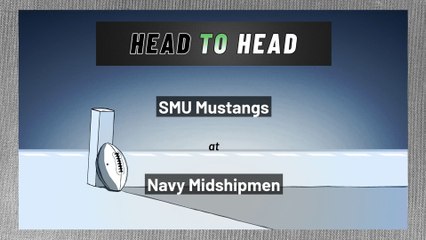 SMU Mustangs at Navy Midshipmen: Spread