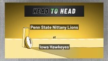 Penn State Nittany Lions at Iowa Hawkeyes: Spread