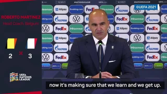 Martinez vows Belgium will bounce back in search for silverware