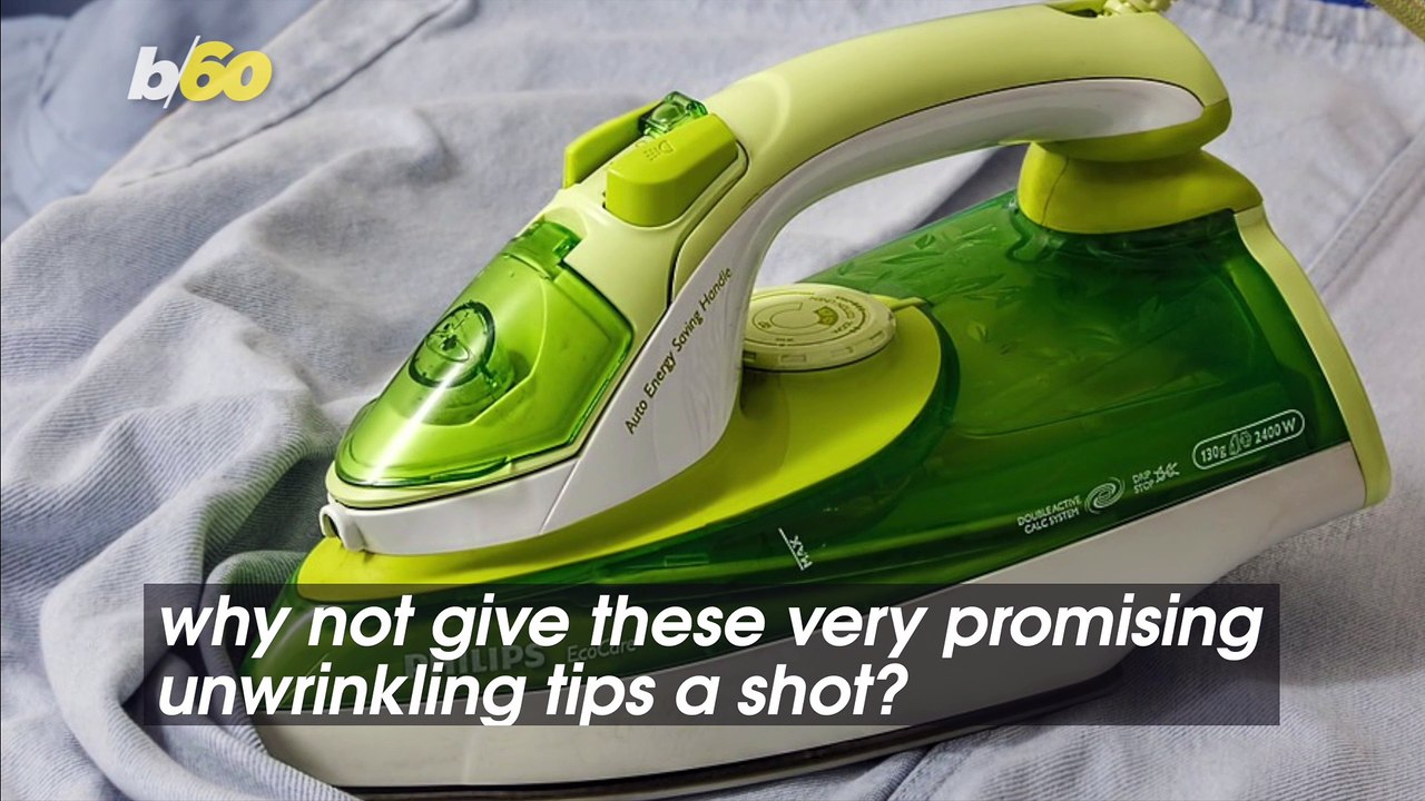 Incredible Tips to Unwrinkle Clothes Without an Iron video Dailymotion