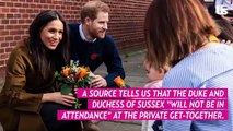 Prince Harry, Meghan Markle Not Attending William's Event for Diana