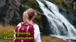 Music Adventure | Music Relaxing |  Slow Music | Musical Instrumental with a climber in the background with a natural view of a waterfall at a height