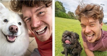 Cet aventurier prend des selfies avec les animaux sauvages