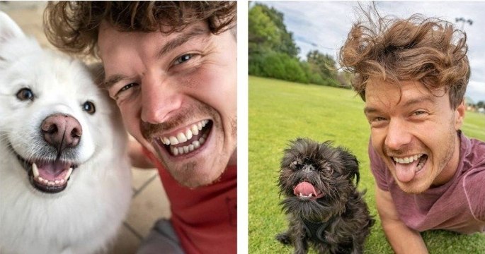 Cet aventurier prend des selfies avec les animaux sauvages