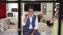 Dour - Episode 28 - 11th October 2021 - HAR PAL GEO | Cast:  Azfar Rehman Hina Altaf Ali Abbas Sania Saeed