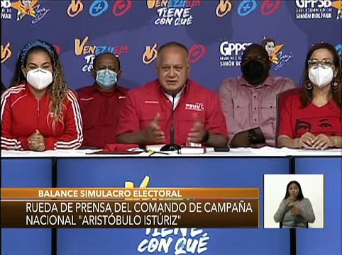 Comando de Campaña Nacional Aristóbulo Istúriz” destacó el trabajo del CNE durante el Simulacro