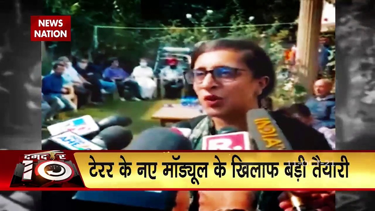 Damdar 10 : Big preparation against terror module in Kashmir