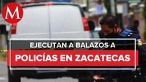 Acribillan a 4 policías de Zacatecas a unos metros de un partido de futbol