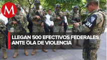 Arriban 500 soldados y policías estatales para pacificar el oriente de Michoacán