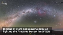 The Milky Way Stuns Over This Chilean Desert!