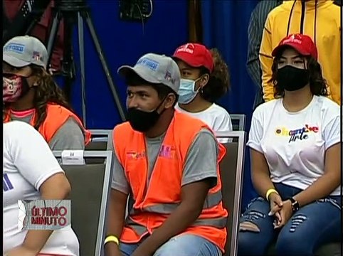 Presidente Nicolás Maduro lideró jornada de trabajo de la Gran Misión Chamba Juvenil