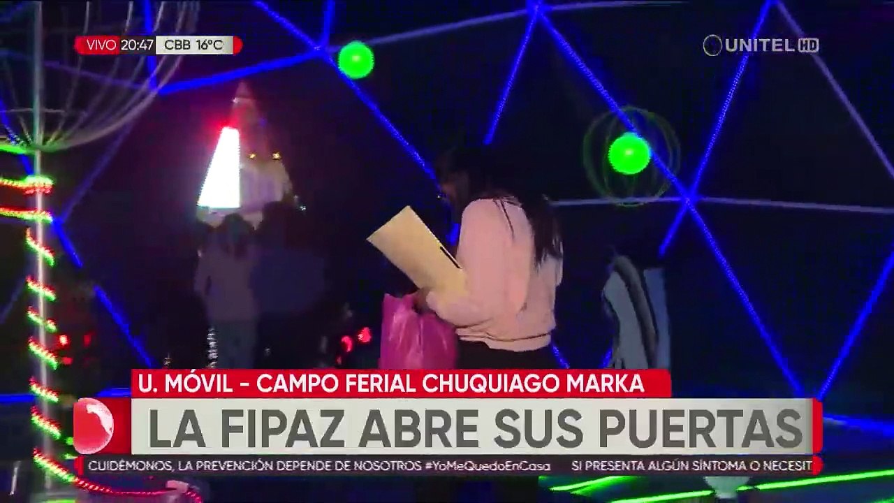 ¡La Fipaz 2021! fue inaugurada de manera oficial en el Campo Ferial Chuquigo Marka