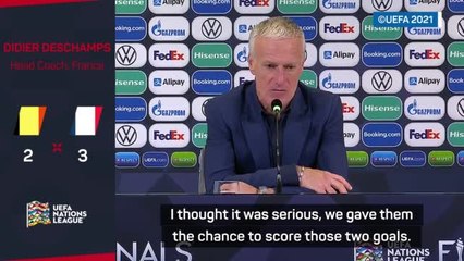 Deschamps praises 'individual merit' for France comeback