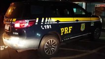 PRF recupera Fiat Strada com registro de furto durante abordagem na BR-163; dois foram detidos