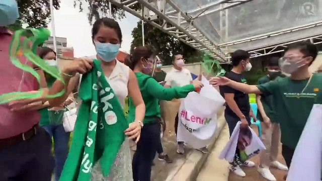 Kiko Pangilinan supporters at the Office of the Vice President