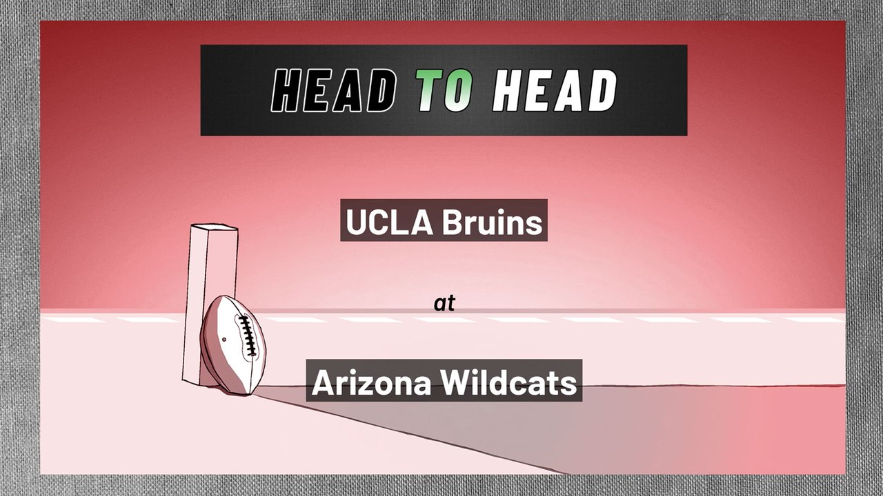 UCLA Bruins at Arizona Wildcats: Over/Under