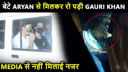 Gauri Khan Breaks Down, Hides Face From Media After Meeting Son Aryan Khan At NCB Office