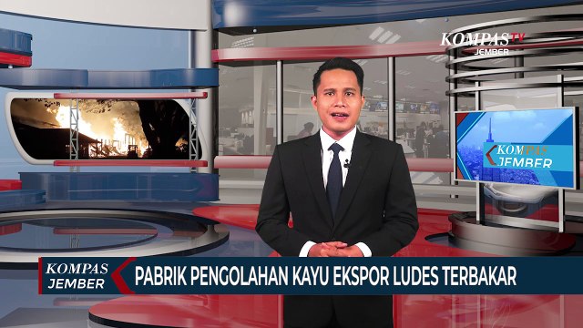 Pabrik Kayu Ekspor Jepang Ludes Terbakar, Kerugian 1 Miliar