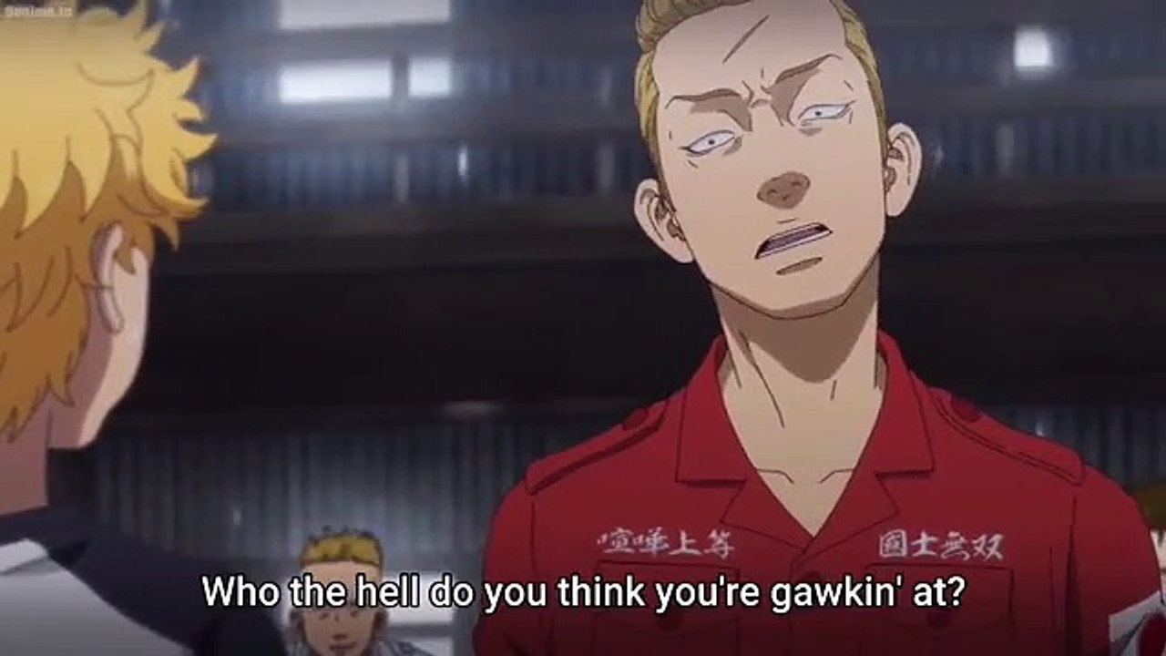 Mikey fighting scenes - Tokyo revengers episode 7