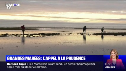 Si les grandes marées réjouissent les pêcheurs, les autorités appellent à la prudence