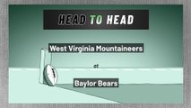West Virginia Mountaineers at Baylor Bears: Over/Under
