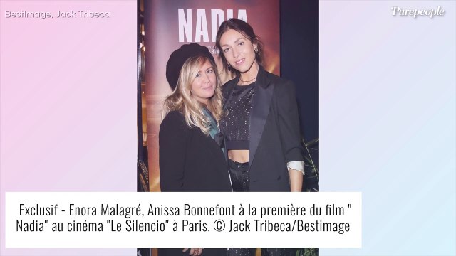 Enora Malagré croise François Hollande à l'avant-première de Nadia, de l'ombre à la lumière