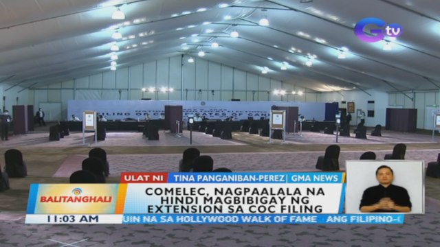 COMELEC, nagpaalala na hindi magbibigay ng extension sa COC filing | BT