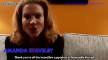 Amanda Staveley's message to Newcastle United fans