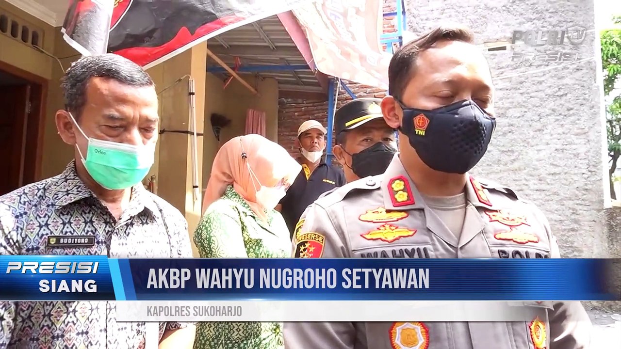Suami Kena PHK, Istri Gagal Ginjal, Anak Bocor Jantung, Polres Sukoharjo Beri Bantuan