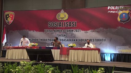 Kapolda Sumut Minta Personil Kedepankan Keadilan Restoratif Dalam Penanganan Tindak Pidana