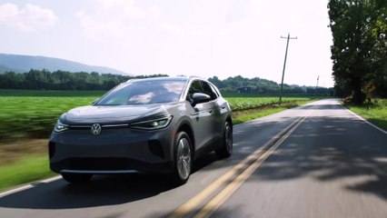 2021 Volkswagen ID.4 AWD Pro S with Gradient Package Driving Video 2