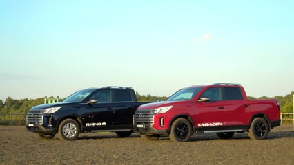 The new SsangYong Musso Trailer