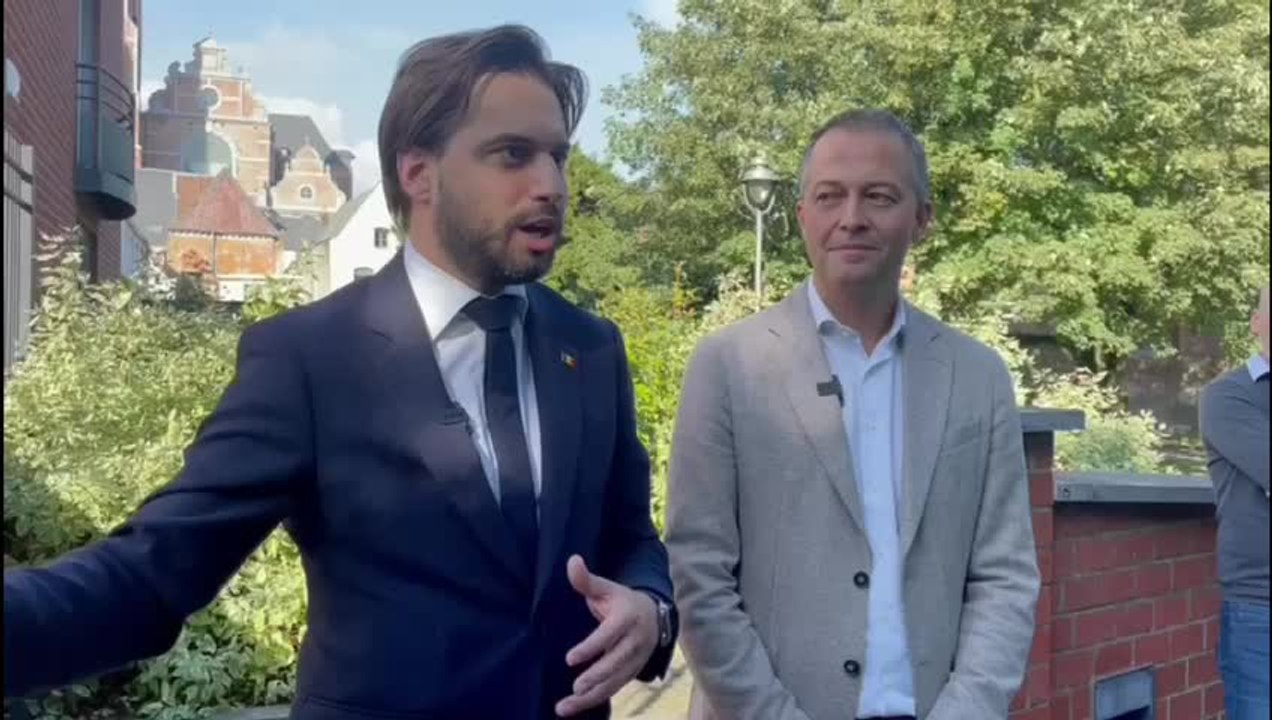 Nous sommes le plus vieux parti de pays: Georges-Louis Bouchez & Egbert Lachaert