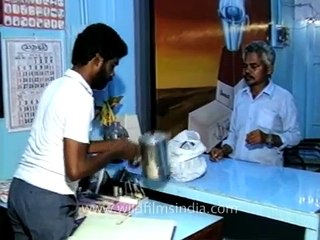 Telex machine or old calculator in use in India_ nostaglia from the 1970's!