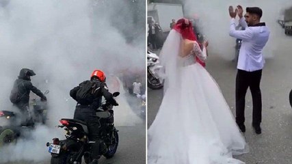 İstanbul’da magandalar ortalığı toz dumana kattı