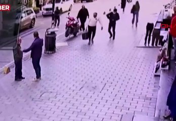 Laleli'de gündüz vakti gasp dehşeti! 3 milyon doları böyle kurtardılar