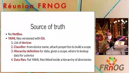 FRnOG 34 - Vincent Bernat : Comment on a déployé un datacenter en un click