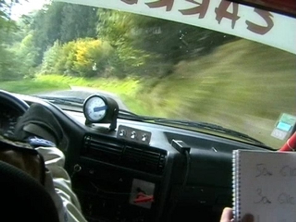 Camera embarquée BMW M3 rfallye vogien 2007