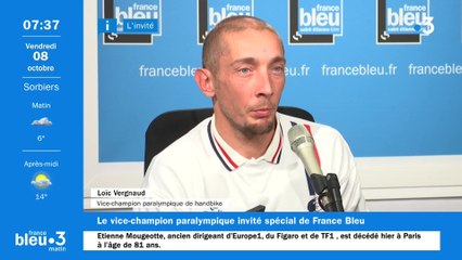 Loic Vergnaud, invité du 6-9 France Bleu Saint-Étienne Loire