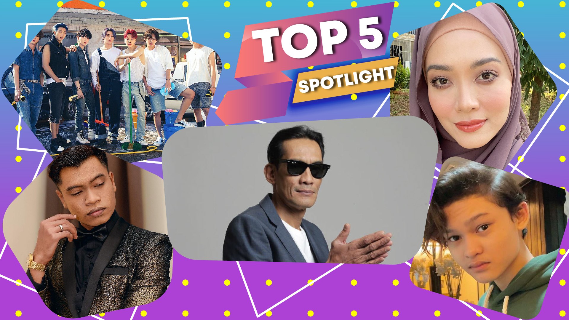 Top5 Spotlight: Faizal Hussein tak layan offer ciput Usop pula tak malu  jual baju bundle
