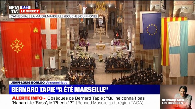 Jean-Louis Borloo rend hommage à Bernard Tapie: Son carburant, c'était l'amour