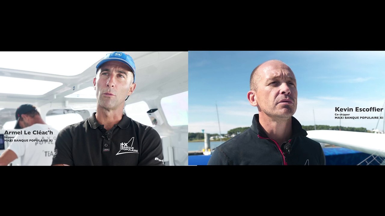 VoileBanquePop 2021 : UN DUO COMPLICE ET COMPLÉMENTAIRE - MAXI BANQUE POPULAIRE XI - VOILE BANQUE POPULAIRE