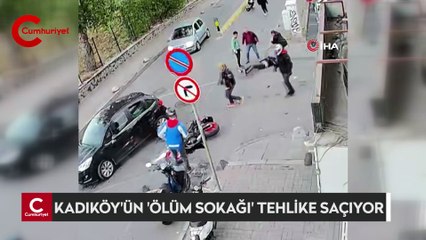 Kadıköy’ün ‘ölüm sokağı’ tehlike saçıyor