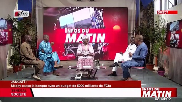 Janggat de Souleymane Niang : Macky casse la banque avec un.... - Infos du matin du 08 Octobre 2021