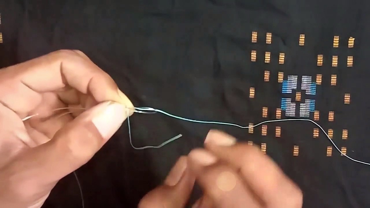 Simple Way To Tying A Braided PE To Leader Fishing Line