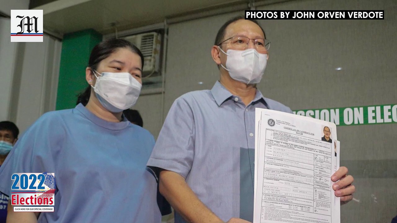 LOOK: Teodore seeks reelection in Marikina