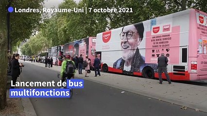 A Londres, des bus multifonctions pour aider les sans-abri